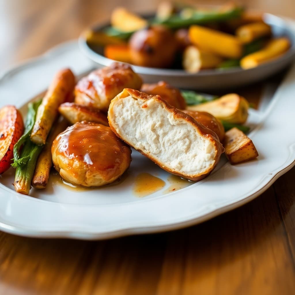 Autumn Apple Chicken Bites