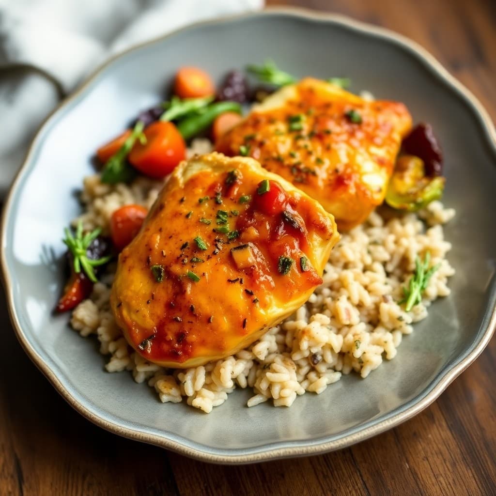 Zesty Tuscan Chicken Bowls