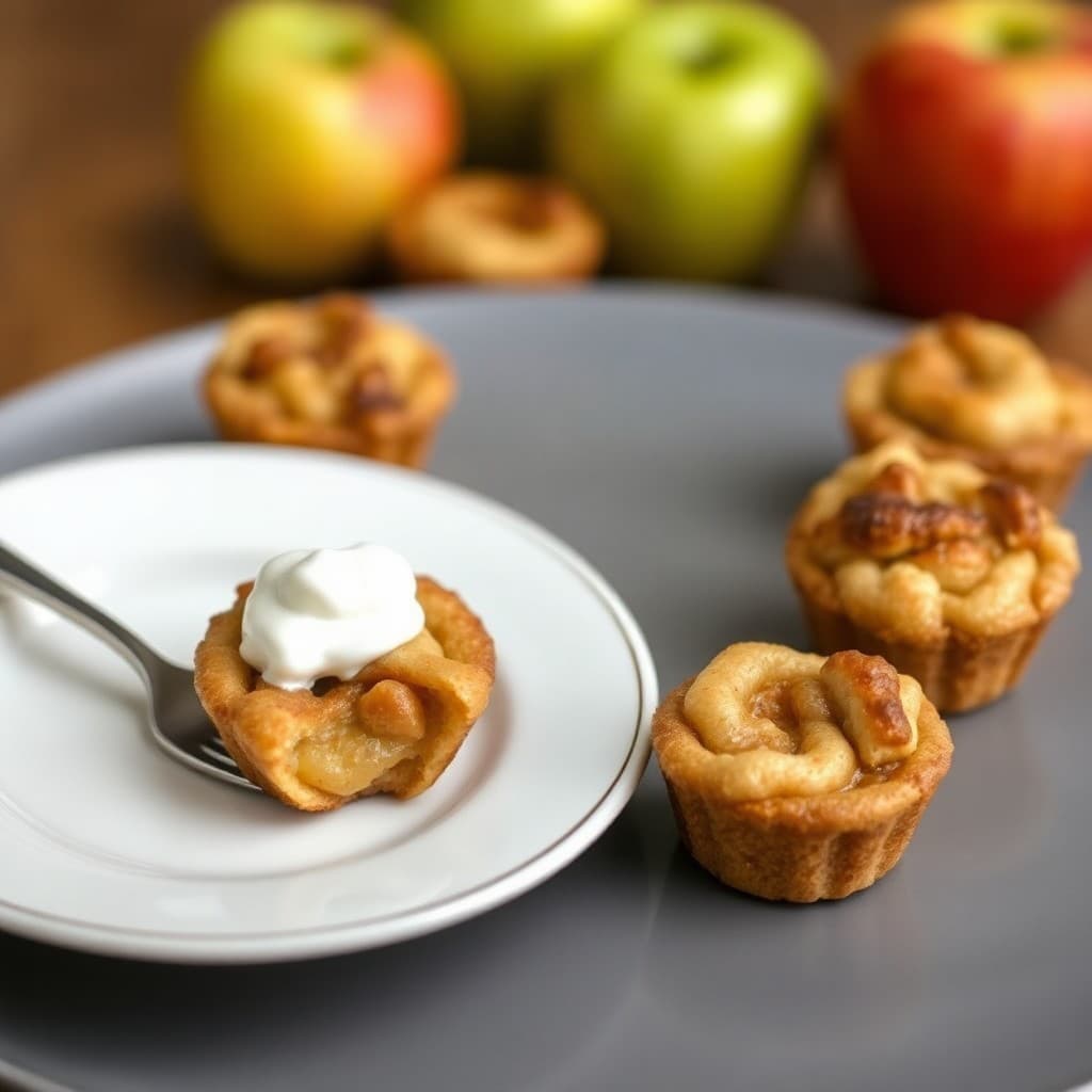 Baked Apple Pie Bites