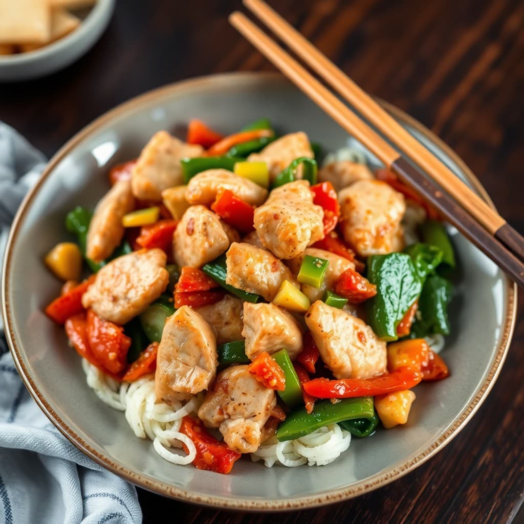 Protein-Packed Chicken Veggie Stir-Fry