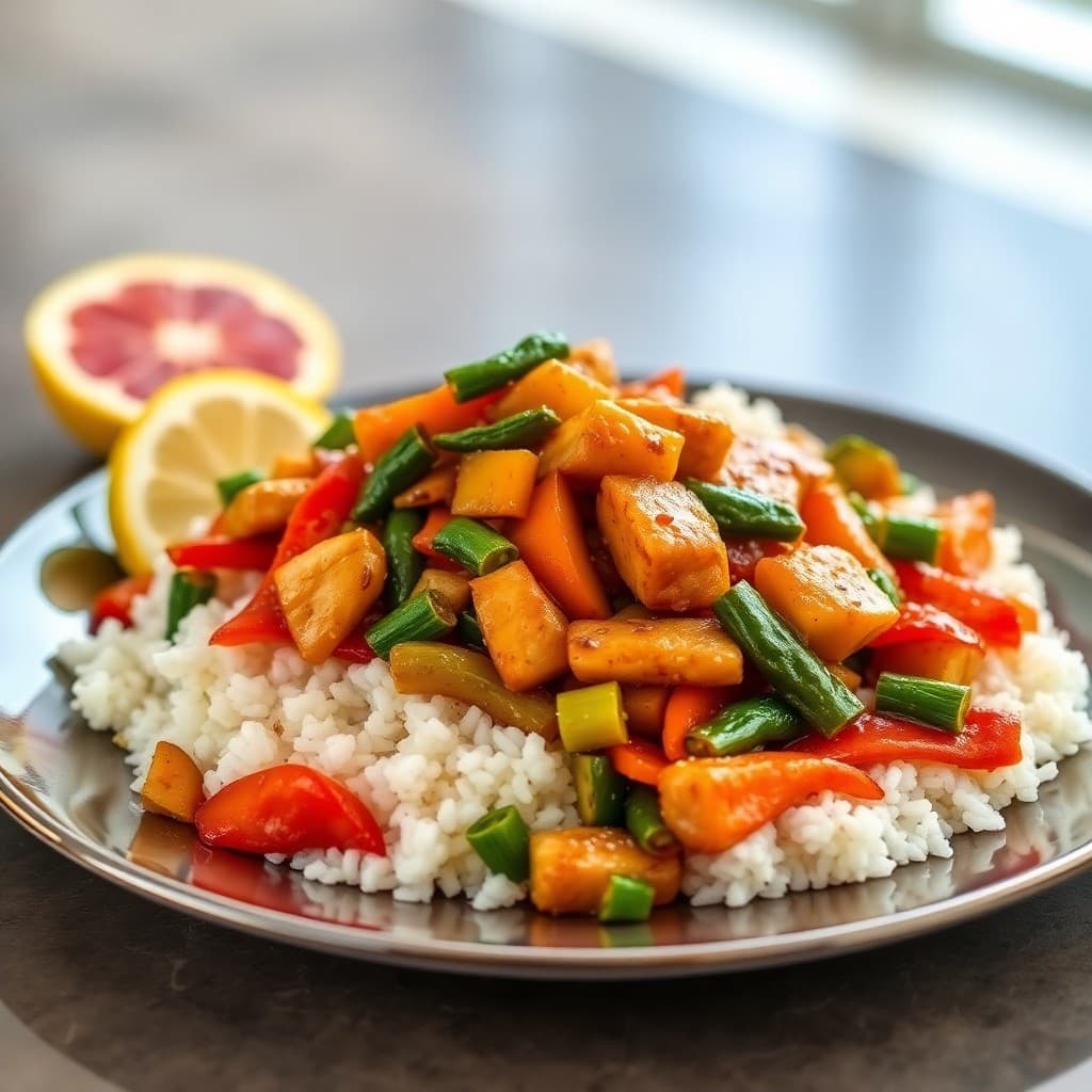 Citrusy Teriyaki Chicken Stir-Fry