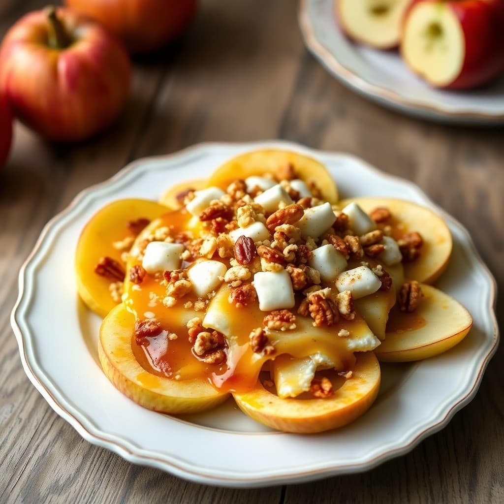 Autumn Apple Nachos