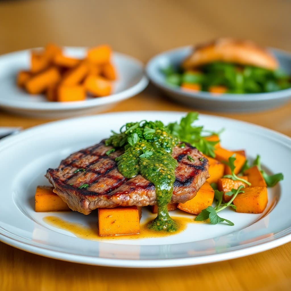 Brazilian Picanha Steak with Chimichurri