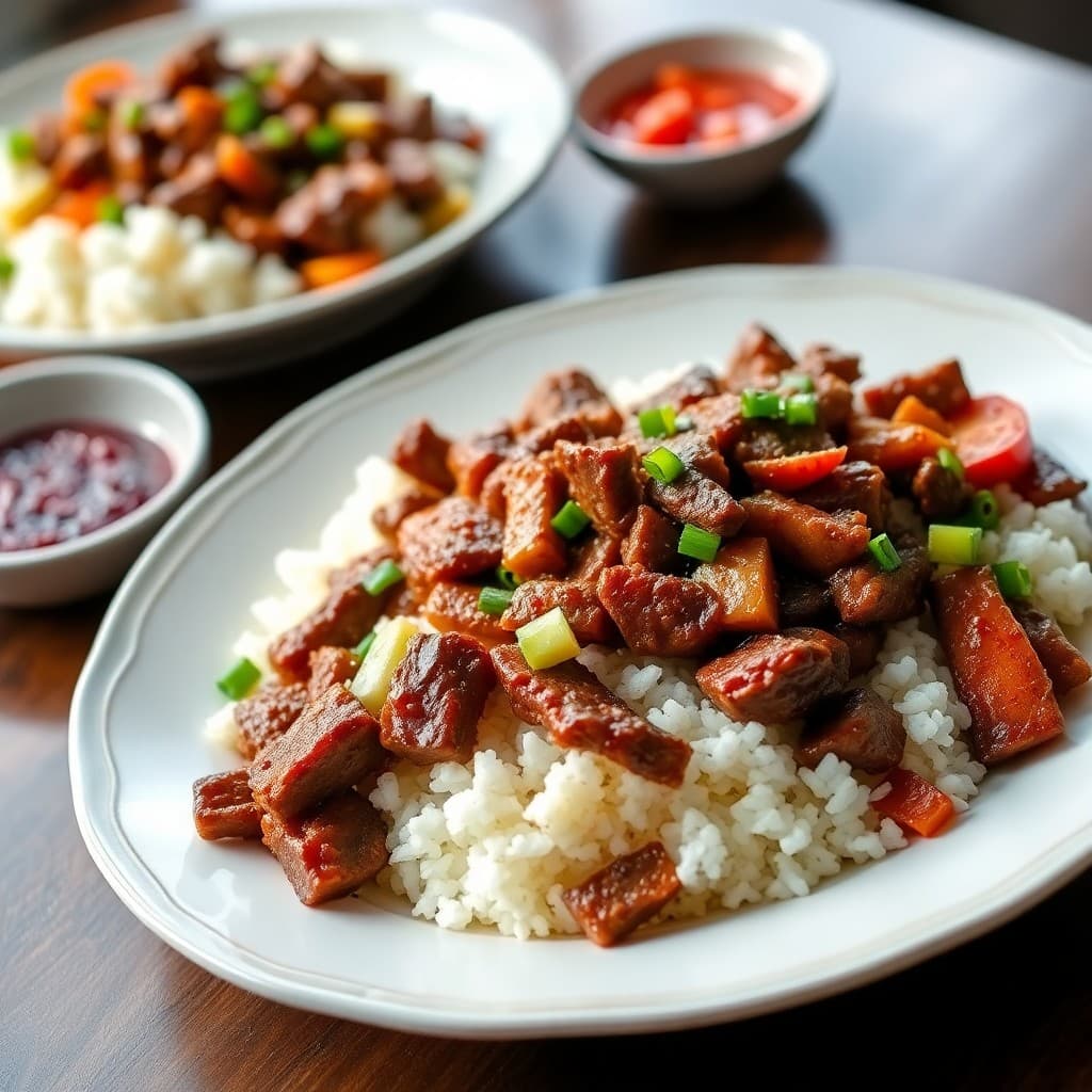 Korean Beef Bulgogi Rice Bowls