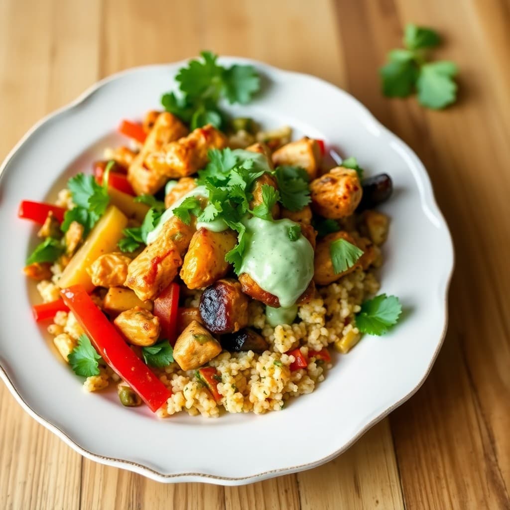 Sizzling Chicken Fajita Bowls
