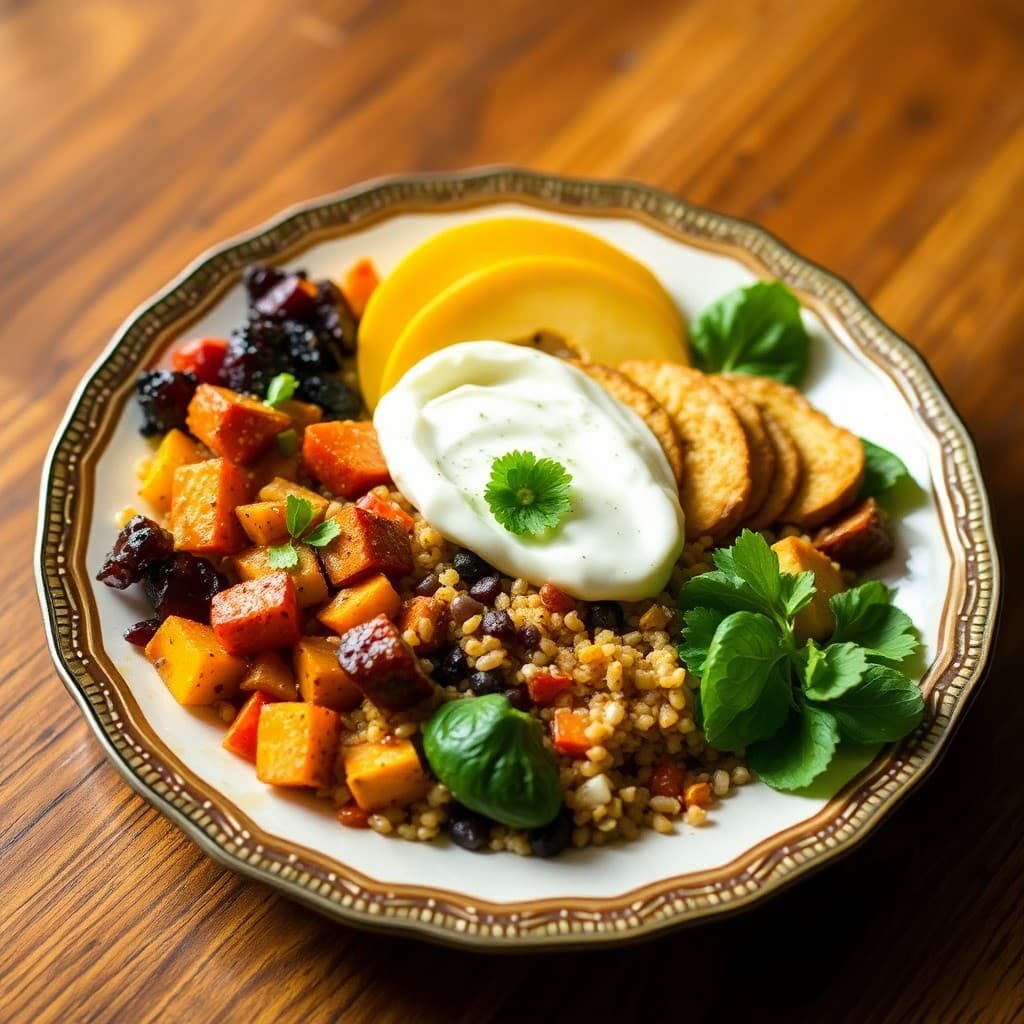 Autumn Quinoa Power Bowl (Breaking Fast)