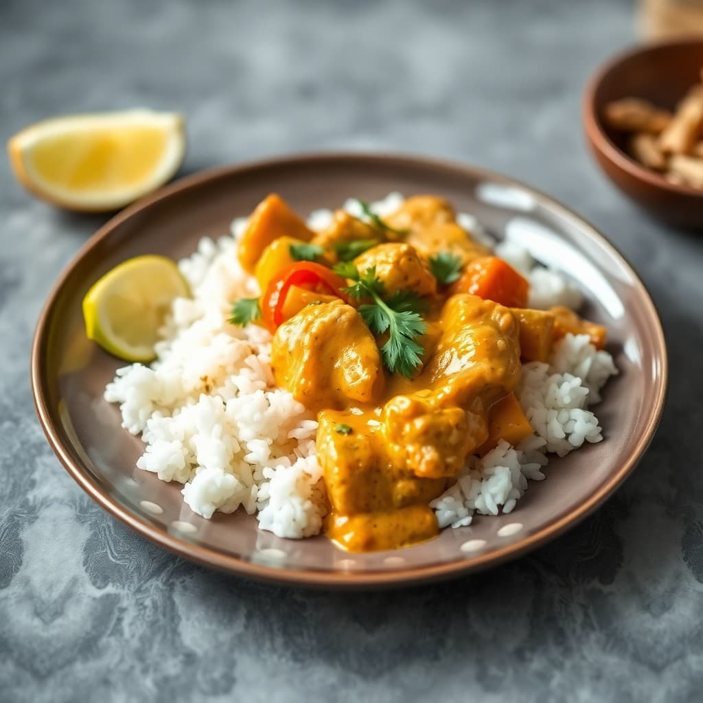 Creamy Thai Coconut Curry Chicken