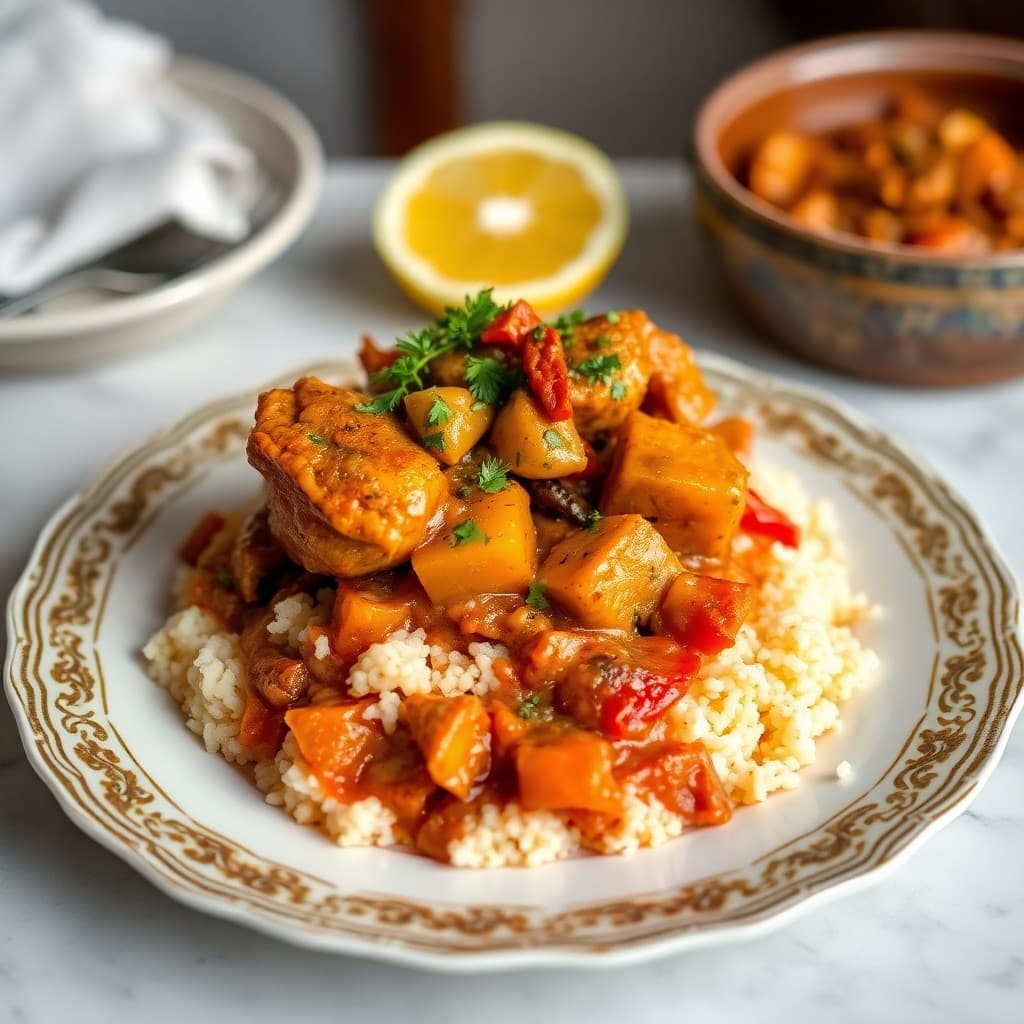 Moroccan Chicken Tagine