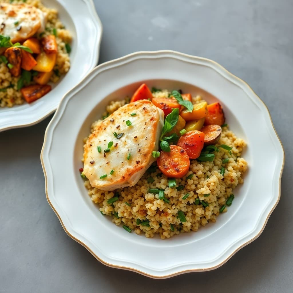 Zesty Italian Chicken Piccata Bowls