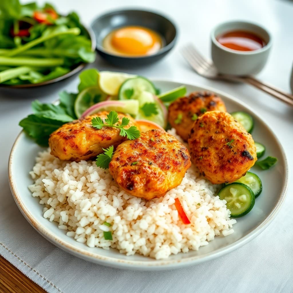Vietnamese Lemongrass Chicken Breakfast Bites