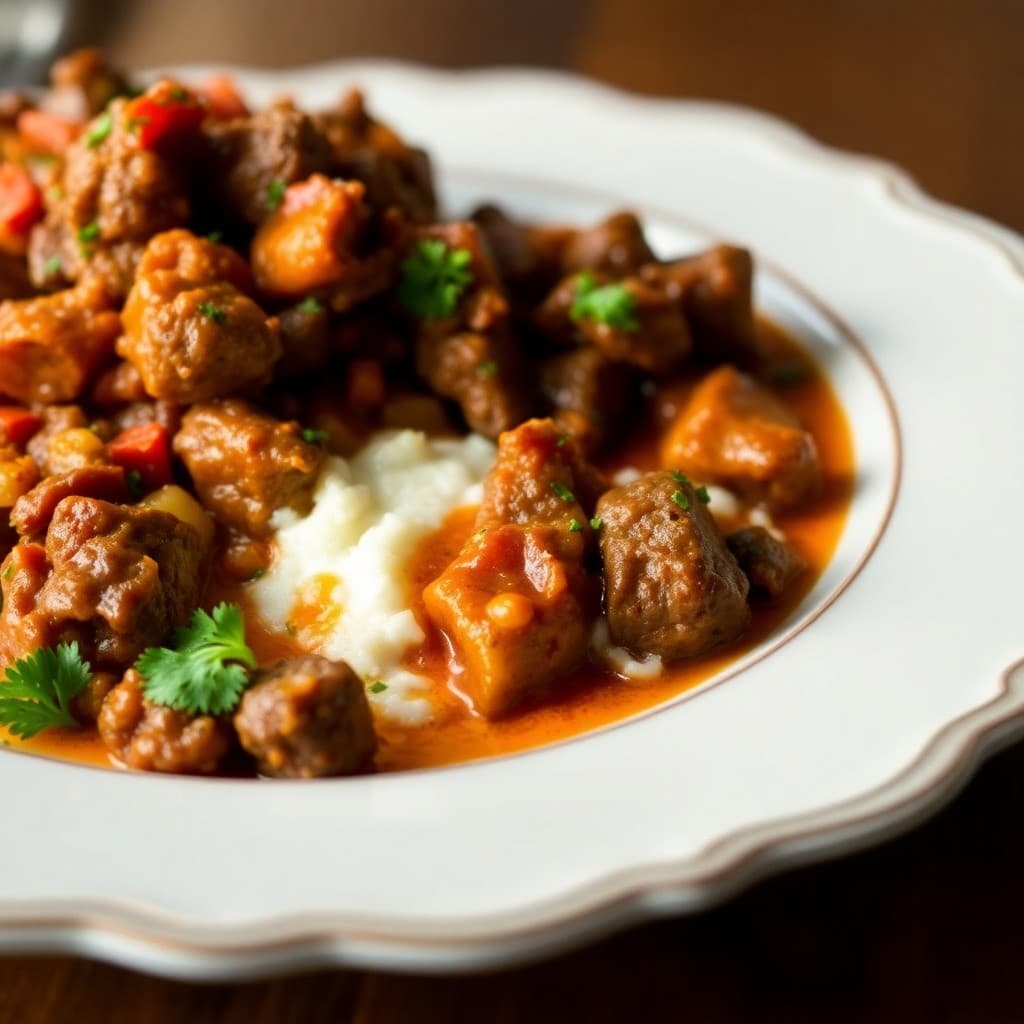 Zesty Moroccan Beef and Vegetable Tagine