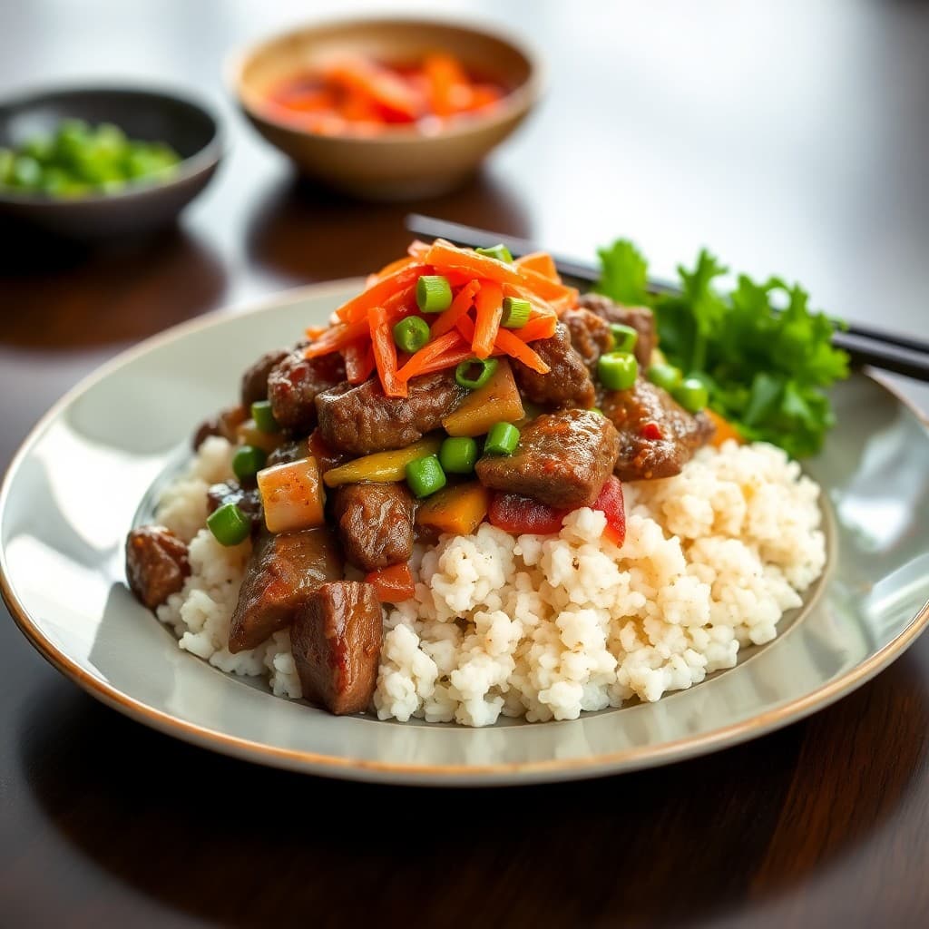Korean-Style Beef Bulgogi Bowls
