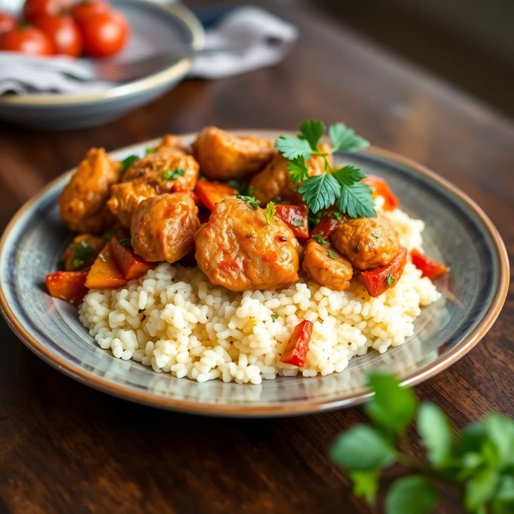 Spicy Moroccan Chicken Tagine