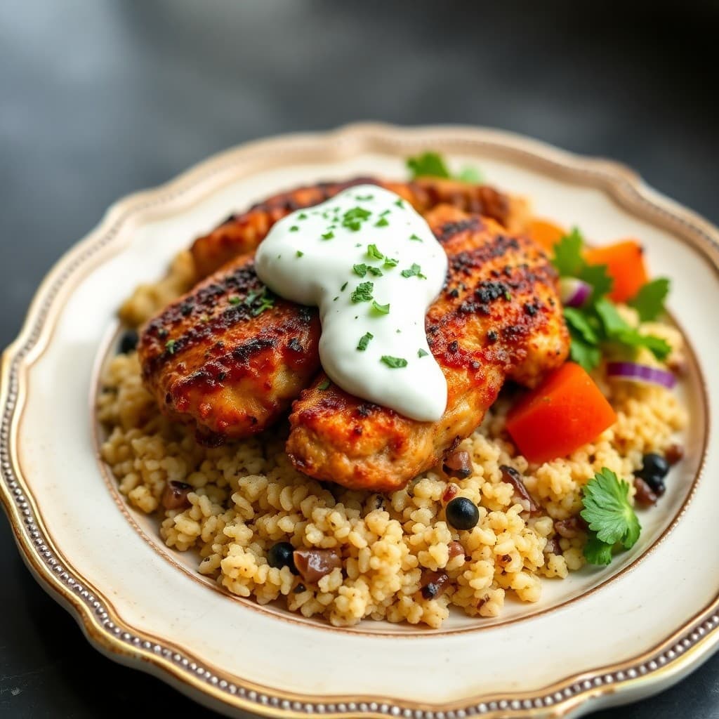 Greek-Inspired Chicken Gyro Bowls
