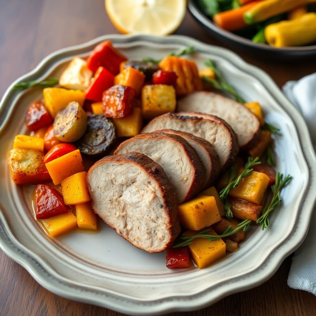 Autumn Keto Roasted Pork Tenderloin