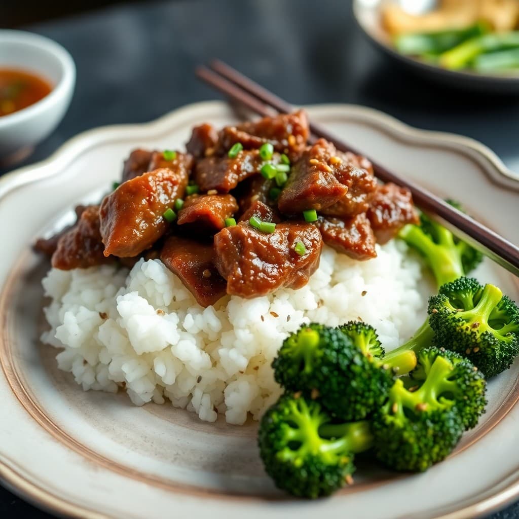 Korean Beef Bulgogi Bowls with Sesame Broccoli