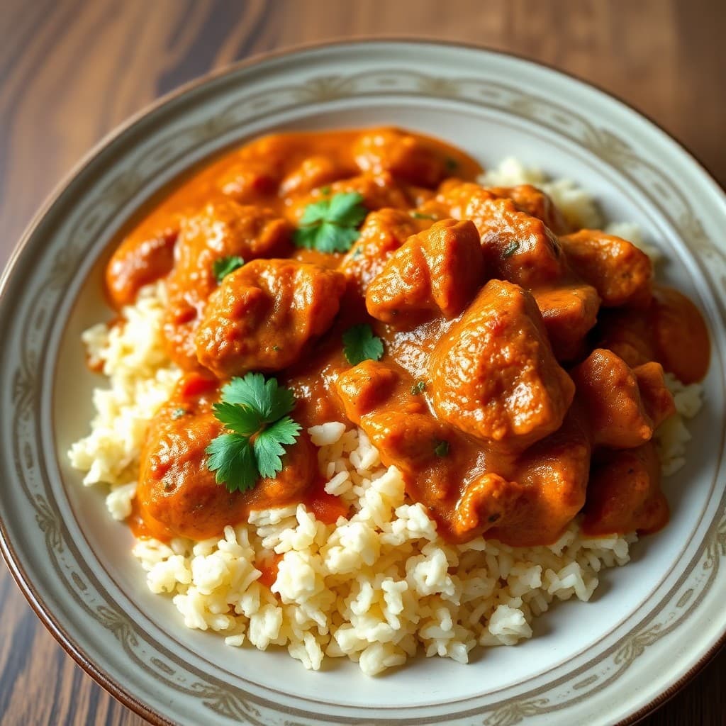 Vibrant Indian Chicken Tikka Masala