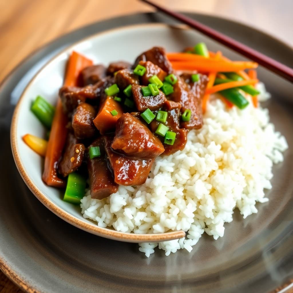 Korean BBQ Beef Bowl