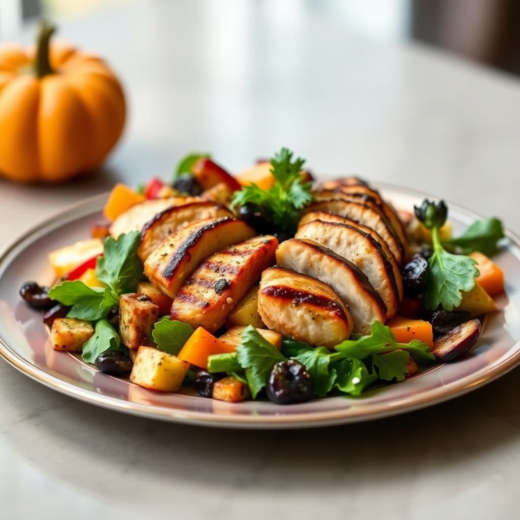 Roasted Autumn Harvest Salad