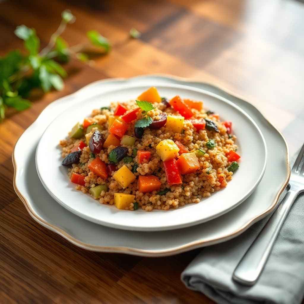 Autumn Quinoa and Vegetable Medley