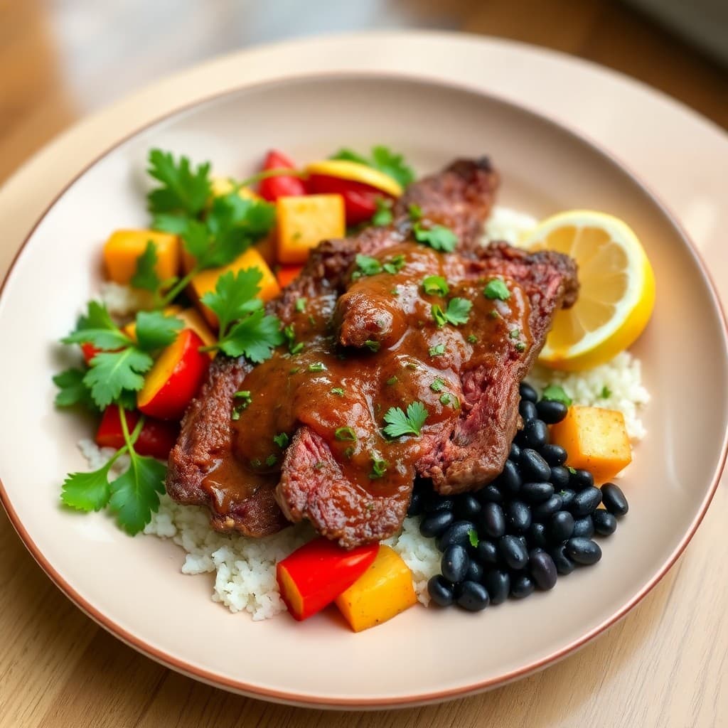 Brazilian Steak and Vegetable Bowls