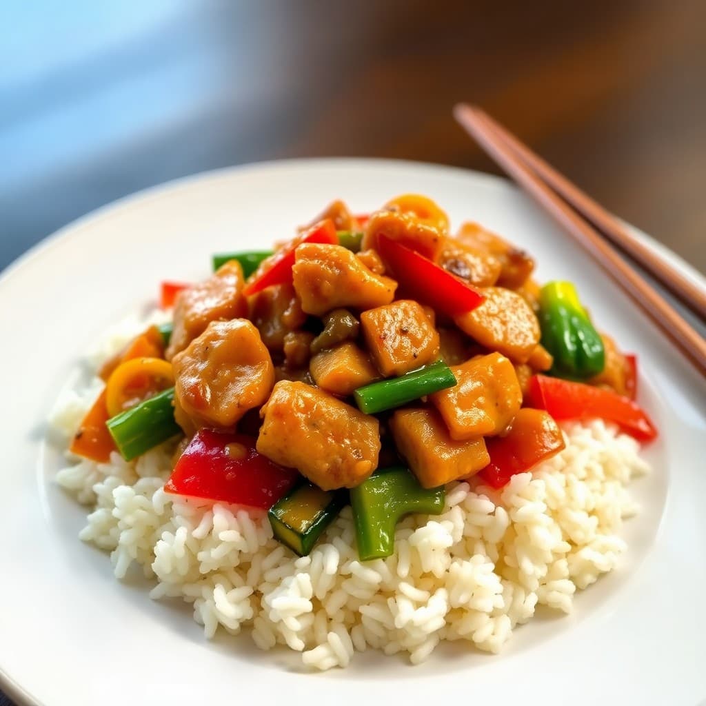 Sizzling Garlic Ginger Pork Stir-Fry
