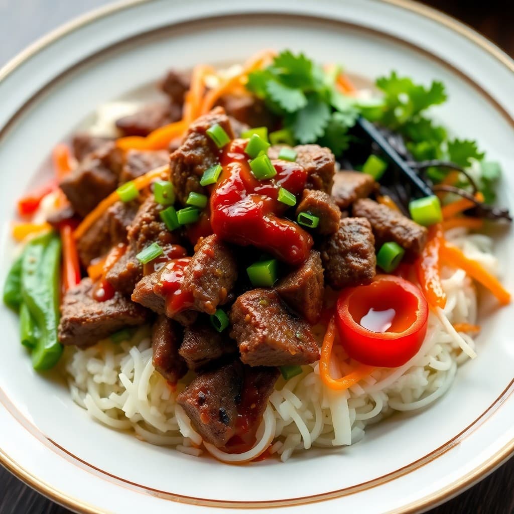 Korean Bulgogi Beef Bibimbap