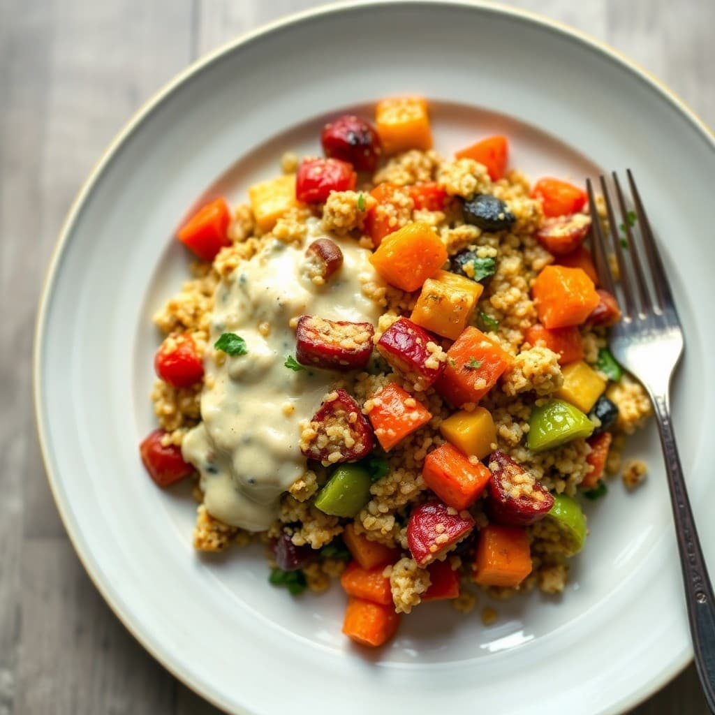 Autumn Vegetable Quinoa Bake