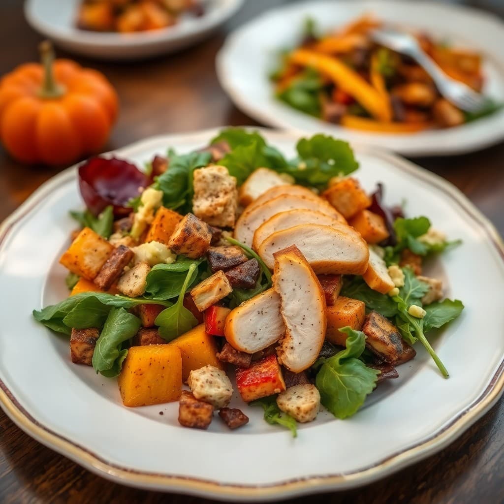 Protein-Packed Autumn Harvest Salad
