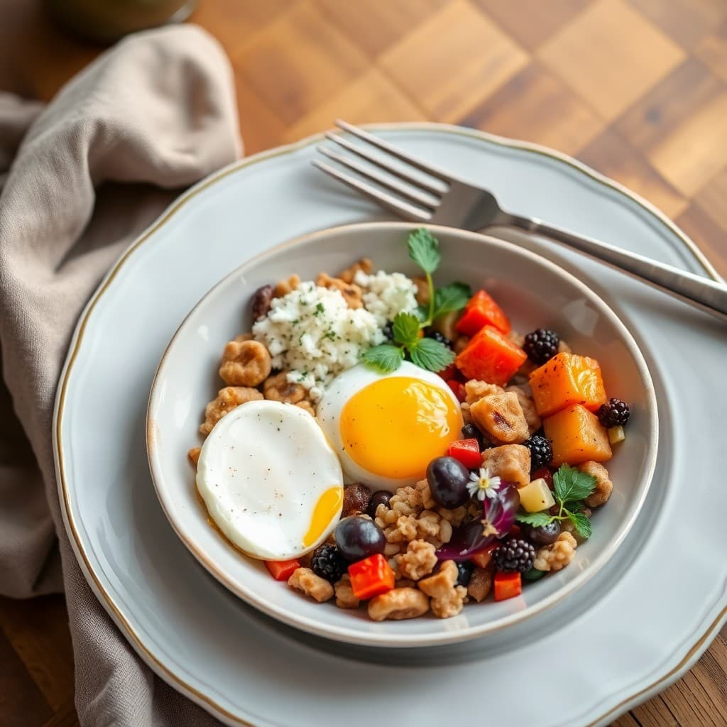 Winter Veggie Breakfast Bowl