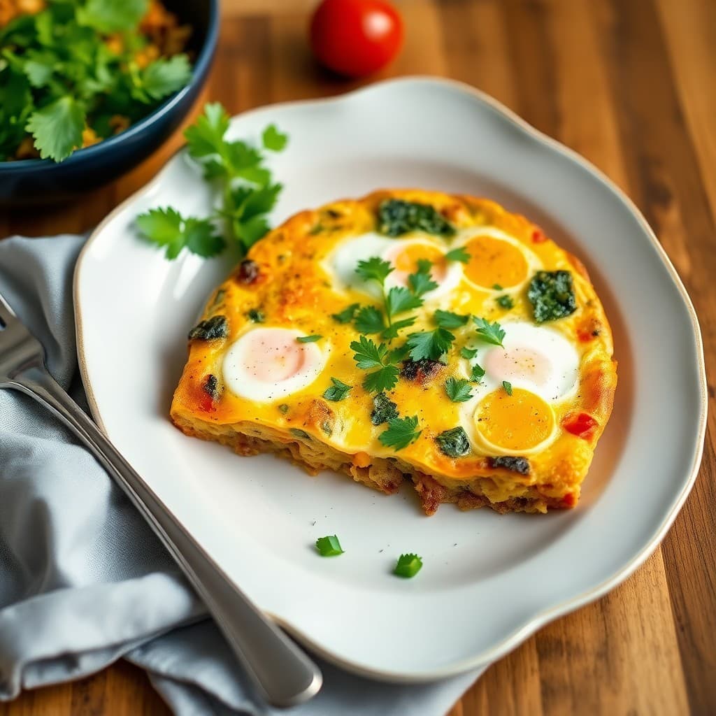 Keto Breakfast Beef Frittata