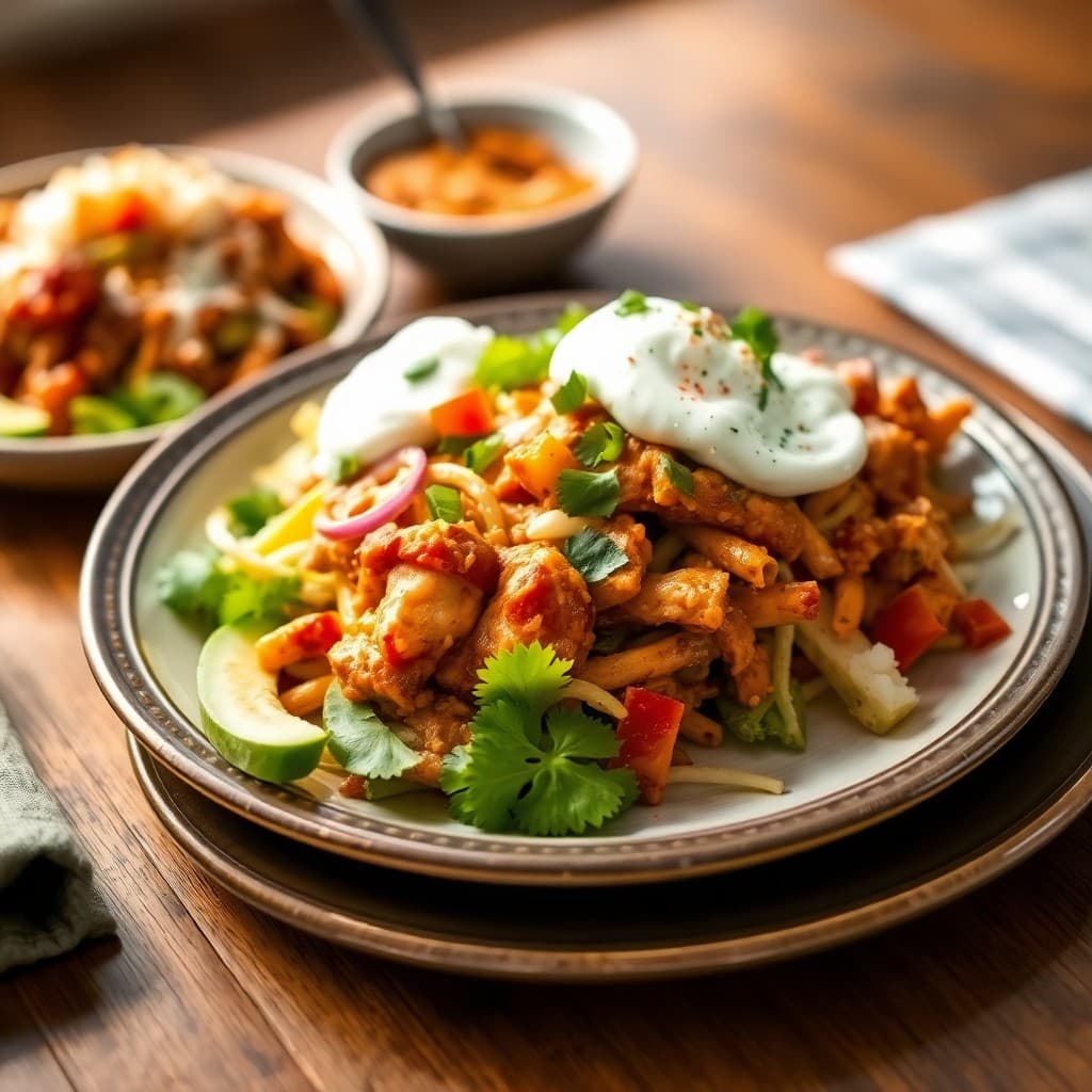 Spicy Chicken Enchilada Bowls