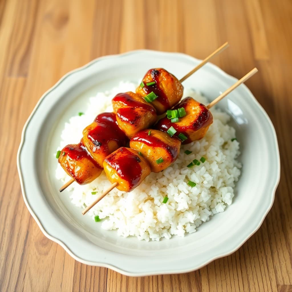 Zesty Chicken Teriyaki Skewers