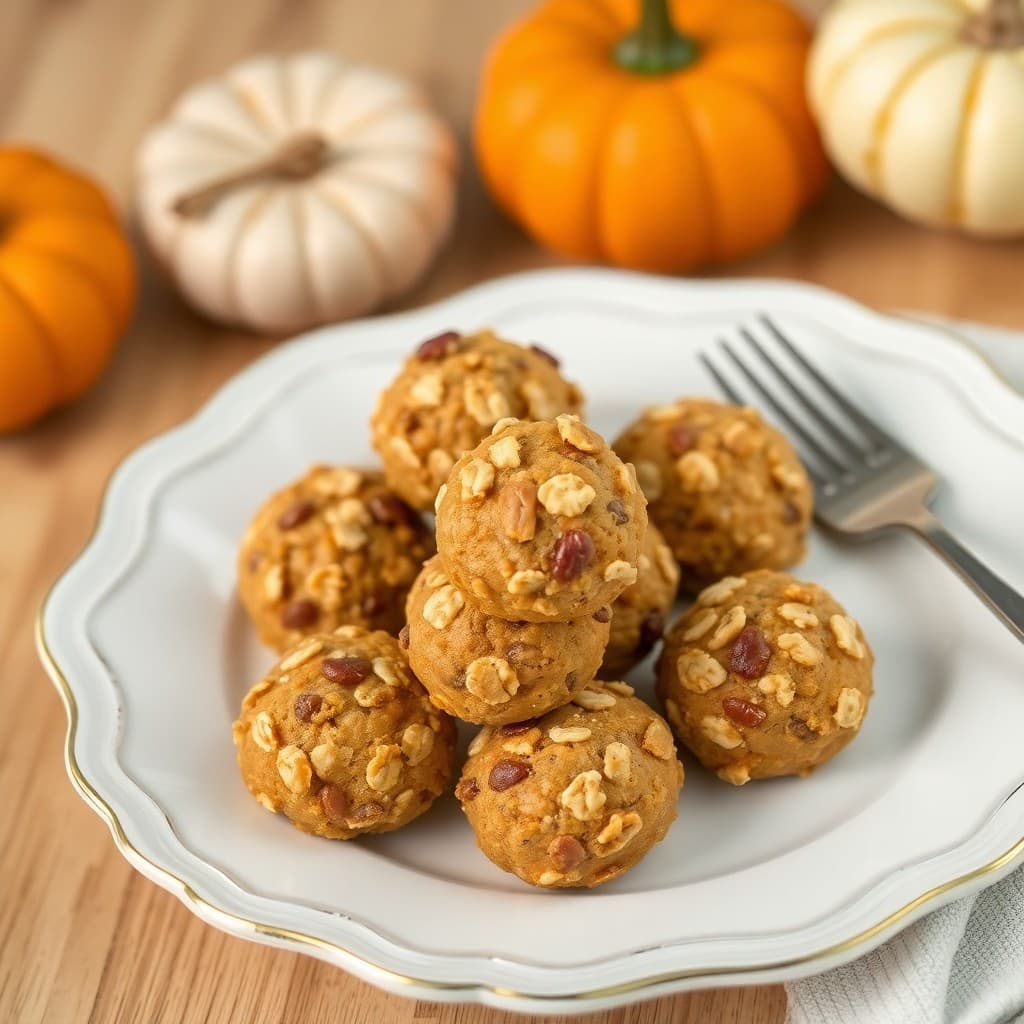 Pumpkin Pie Energy Bites