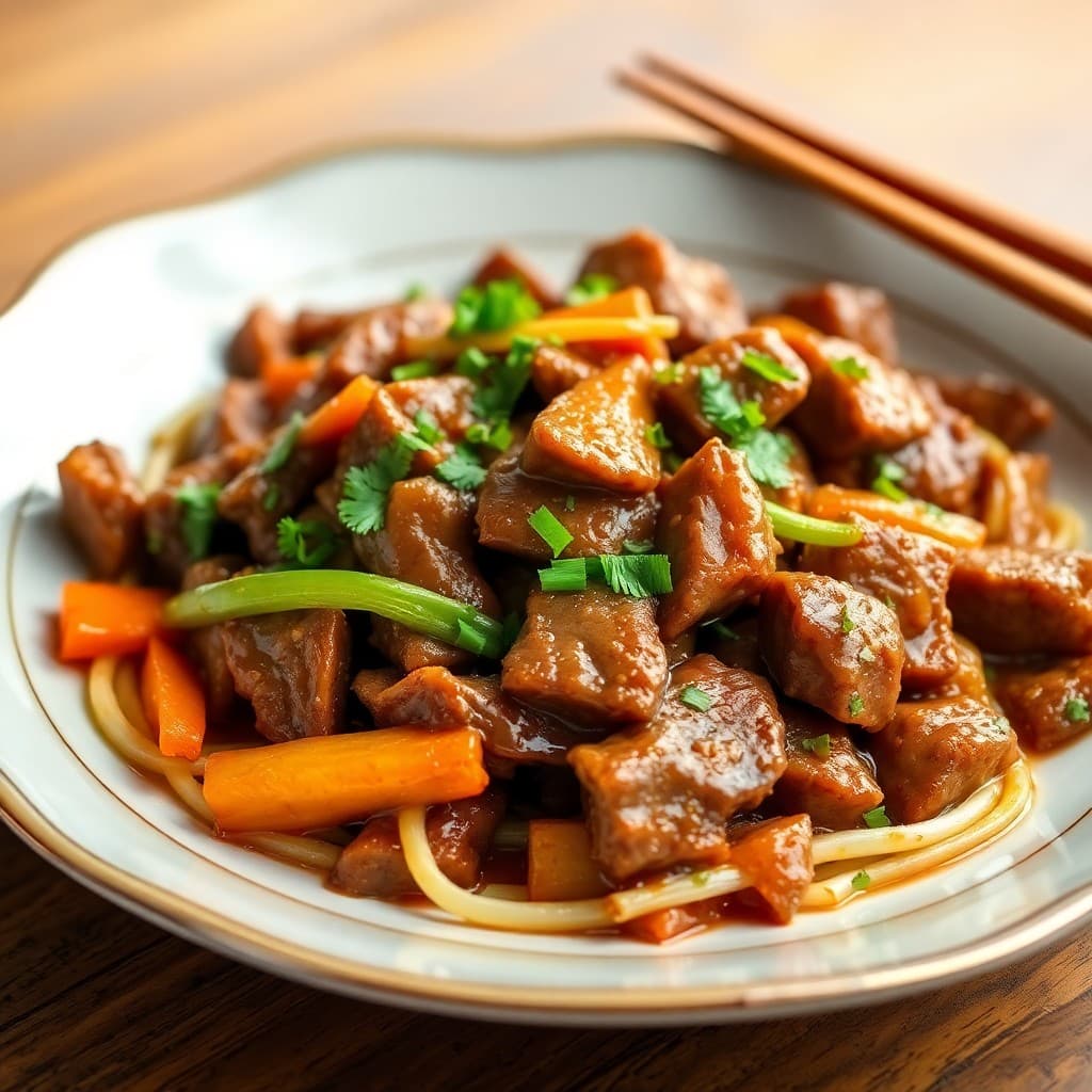 Vietnamese Lemongrass Beef Stir-Fry