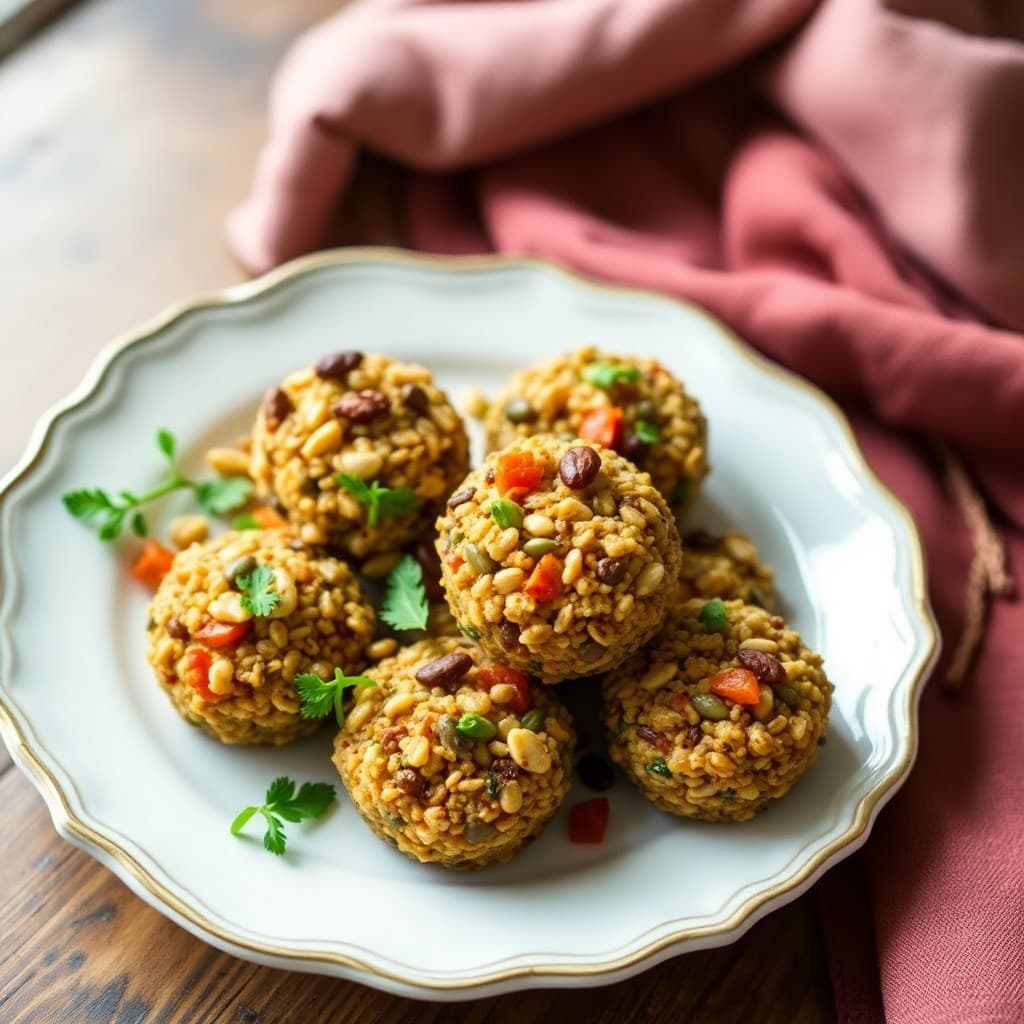 Autumn Quinoa Snack Bites