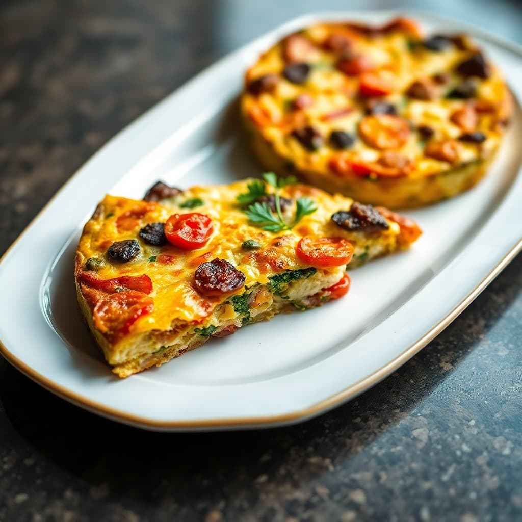 Autumn Harvest Vegetable Frittata