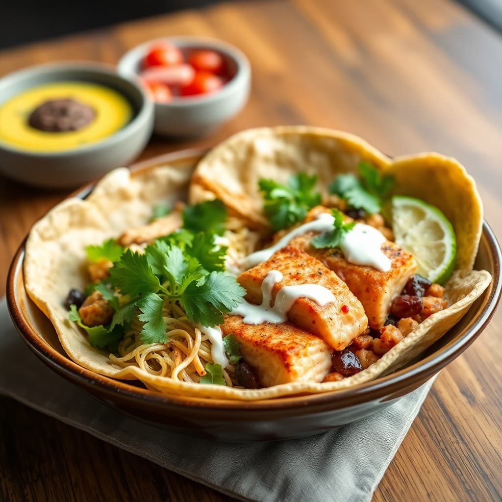 Protein-Packed Salmon Burrito Bowl