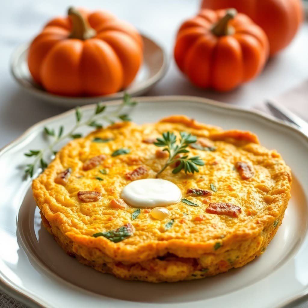 Pumpkin Spice Keto Frittata