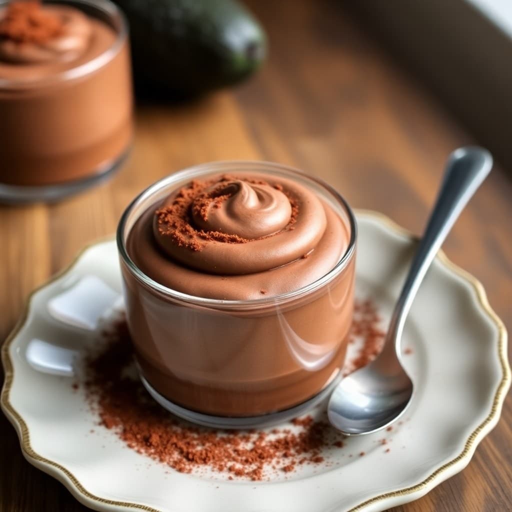 Keto Chocolate Avocado Mousse