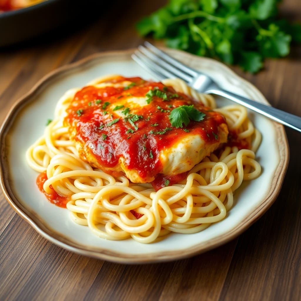 Zesty Italian Chicken Parmesan Skillet