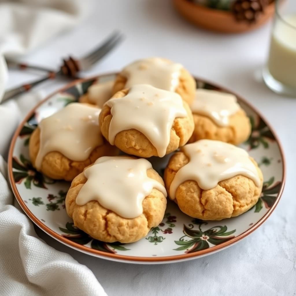 Eggnog Cookies