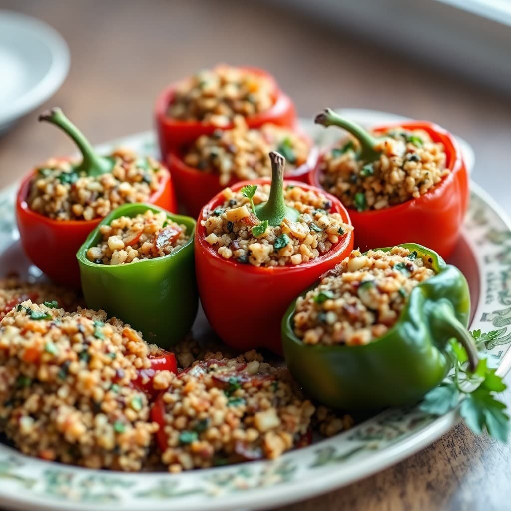 Vegetarian Stuffed Peppers