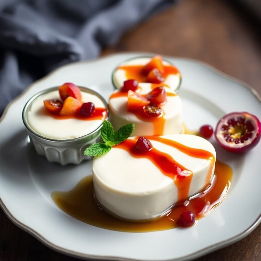 Vietnamese Cinnamon Coconut Panna Cotta