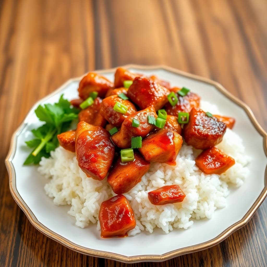 Spicy Korean Chicken Bulgogi Bowls