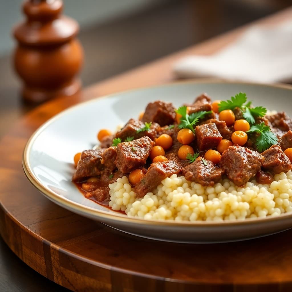 Savory Moroccan Beef Tagine