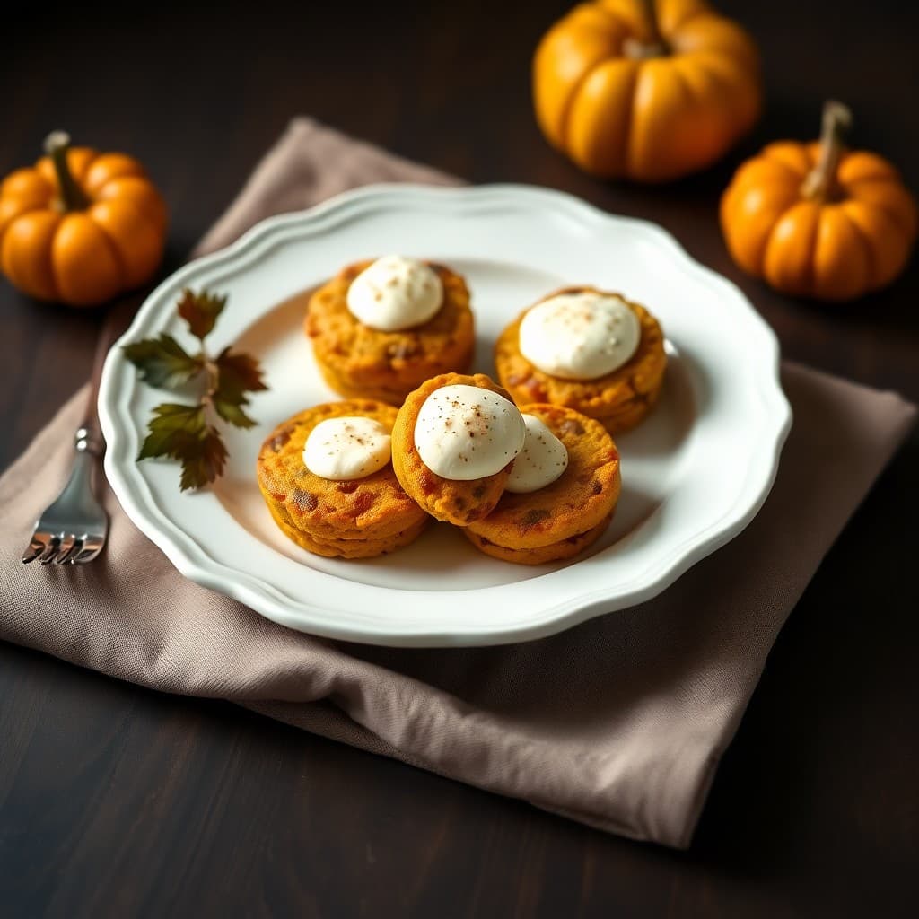 Pumpkin Pie Pancake Bites