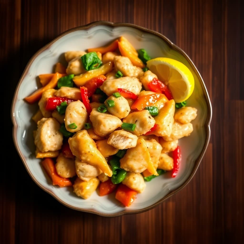 Zesty Lemon Chicken Stir-Fry