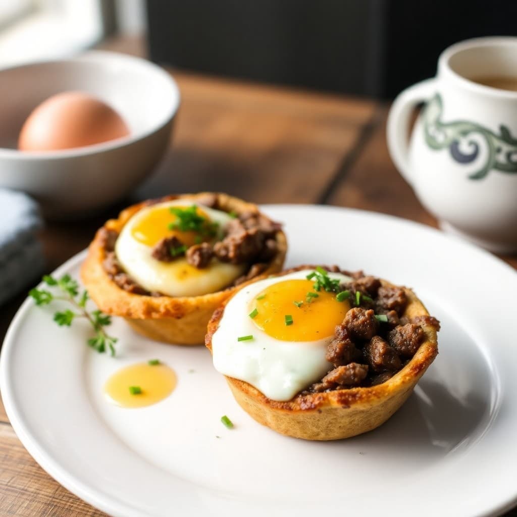 Keto Beef and Egg Cups
