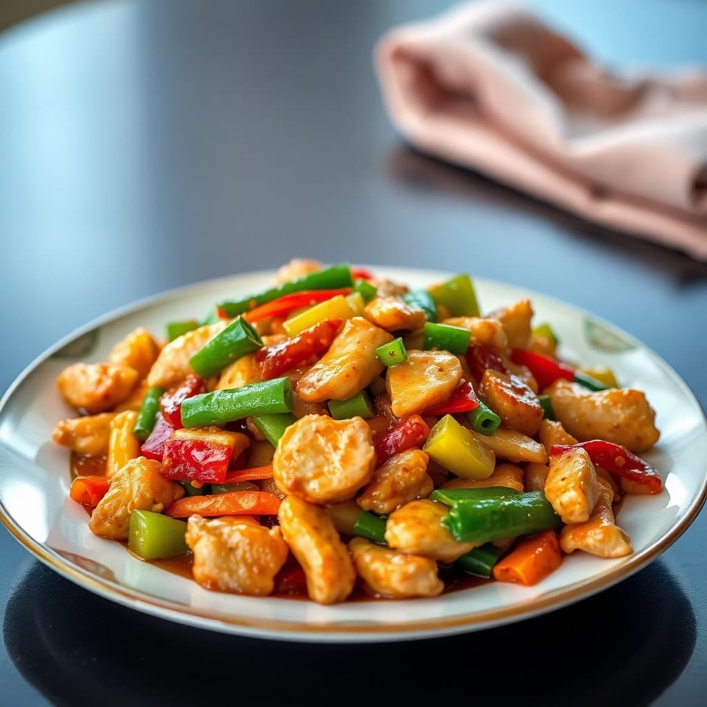 Zesty Chicken Teriyaki Stir-Fry